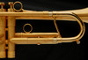 Trade show demo  Adams A4 Trumpet in Brushed Gold Plate with Polished Accents!