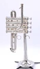 The Incredible  XO 1700 Bb/A Piccolo Trumpet  in silver plate FLOOR DEMO