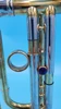 Del Quadro Custom Built Trumpet in Raw Brass 