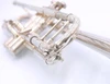 From The Brad Goode Collection: Keefer Trumpet in Silver Plate 