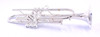 Bell Trumpet Custom Model  BT3-355 - 430  in Silver Plate! 