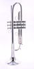 Bell Trumpet Custom Model  BT3-355 - 430  in Silver Plate! 