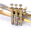 Incredible  Carolbrass CTR-6280H-GSS-Bb-SL Trumpet in Satin Lacquer