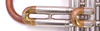 1956 Early Model Conn Victor 10A Long Cornet in clear lacquer 