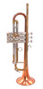 1956 Early Model Conn Victor 10A Long Cornet in clear lacquer 