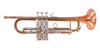 1956 Early Model Conn Victor 10A Long Cornet in clear lacquer 