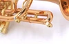 The CarolBrass CCR-9990RSM Bb Cornet in Clear Lacquer 