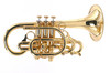 Carolbrass CCR-7772R-YSS(D)-C-L Cornet in Clear Lacquer 