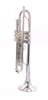 Post War Besson Brevette Pre-Owned Trumpet in Silver Plate