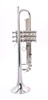 Post War Besson Brevette Pre-Owned Trumpet in Silver Plate