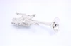 S.E. Shires Q9 Series Piccolo Trumpet in Silver Plate