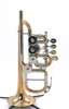 Pre-Owned J. Scherzer Bb/A Meister Rotary Valve Piccolo Trumpet in Clear Lacquer