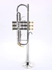 Awesome Y-Fort Custom YTR741 741  C Trumpet in Silver Plate!