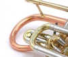 Amazing  Getzen 3850 Custom Series cornet in Clear Lacquer