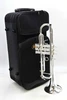 Closeout  SALE! Manchester Brass Custom RL-GB Professional Bb Trumpet in Silver Plate. Fantastic Trumpet!