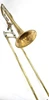 Pre-Owned Courtois AC420 Tenor Trombone in Raw Brass with Hagmann valve