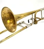 Pre-Owned Courtois AC420 Tenor Trombone in Raw Brass with Hagmann valve