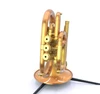 FULL SATIN beauty!   CarolBrass CPT-7090-RLM  DIZZY  Pocket  Trumpet