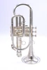 Pre-Owned S.E. Shires Model 7A Cornet in Silver Plate