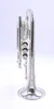 Pre-Owned S.E. Shires Model 7A Cornet in Silver Plate