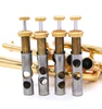 Pre-Owned Stomvi Combi Piccolo Trumpet in Gold Plate 