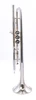 1969 Elkhart  Conn Super Constellation Trumpet in Silver Plate
