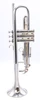 1969 Elkhart  Conn Super Constellation Trumpet in Silver Plate