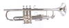 1969 Elkhart  Conn Super Constellation Trumpet in Silver Plate