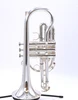 Pre-Owned Getzen 800DLX Eterna Deluxe Cornet in Silver Plate 