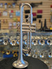 A lot of horn in this listing!  Harrelson Rumors Trumpet SN20 out of 31 in brushed silver