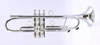 Bell Trumpets BT9-350-370Y Trumpet in Silver Plate 