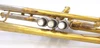 Pre-Owned Early S.E. Shires Model AHWSE Trumpet in Raw Brass 