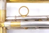Pre-Owned Early S.E. Shires Model AHWSE Trumpet in Raw Brass 