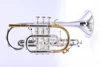 Smith-Watkins Soloist Dual Trigger Cornet in Silver Plate 