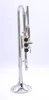 Like-New  Schilke E3L Eb/D Trumpet in Silver Plate