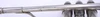 1938/39 York "Trumpet Model" Cornet in Silver Plate