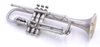 1938/39 York "Trumpet Model" Cornet in Silver Plate