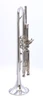 Hirsbrunner Pro Bb Trumpet in Silver Plate 