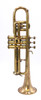 1939 Conn Victor 8A Slender Model Long  Cornet in Raw Brass
