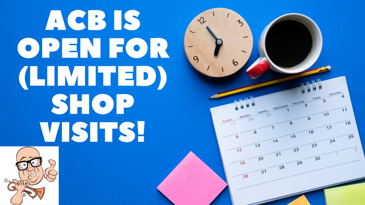 ACB is reopening for shop visits and appointments!