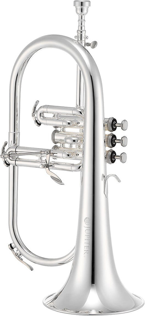 Jupiter 1100RS Flugelhorn in silver plate: Fantastic pro option!