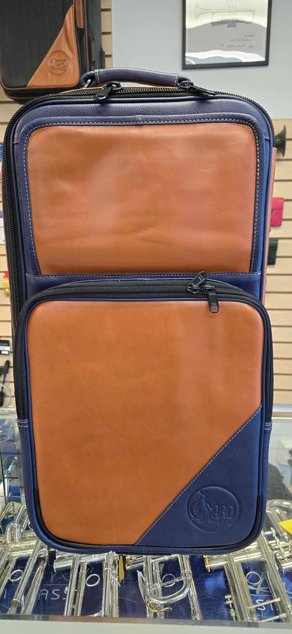 Gard Elite Compact Triple Trumpet Bag in Leather