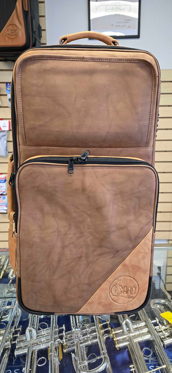 Gard Elite Compact Triple Trumpet Bag in Leather GARD 5-ECLK