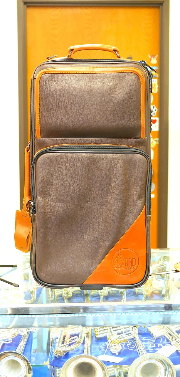 Gard Elite Compact Triple Trumpet Bag in Leather
