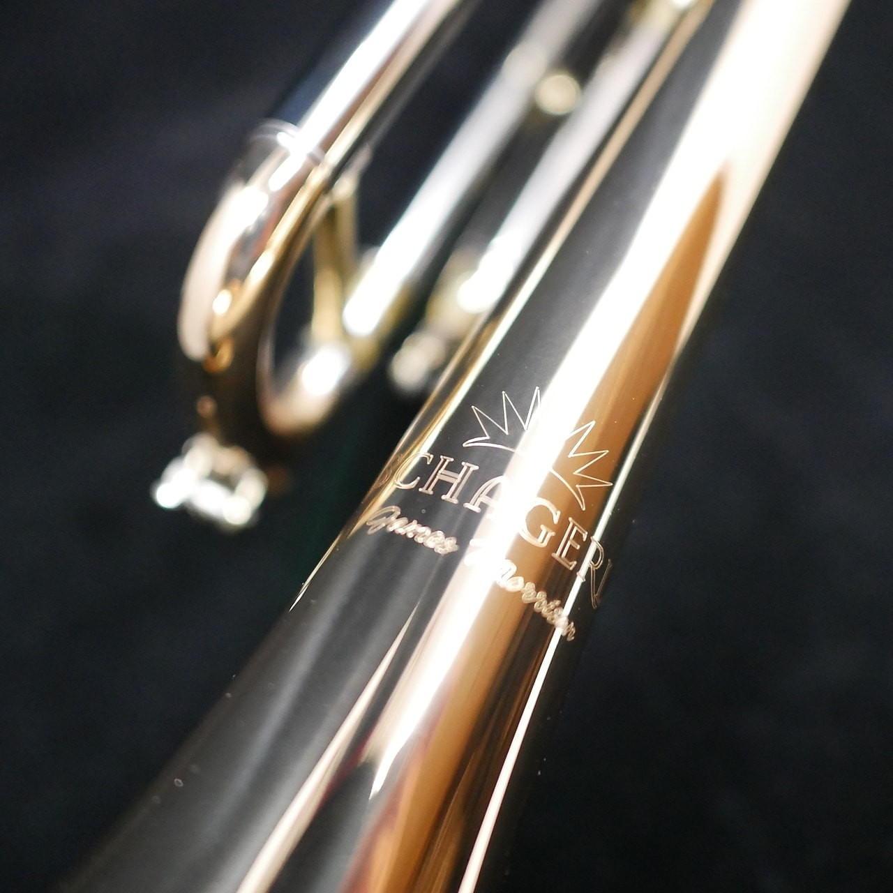 メ*ス様 希少　レア　vintage C.P company baccing J Schagerl James Morrison JM1X-L Bb Trumpet in Lacquer Schagerl