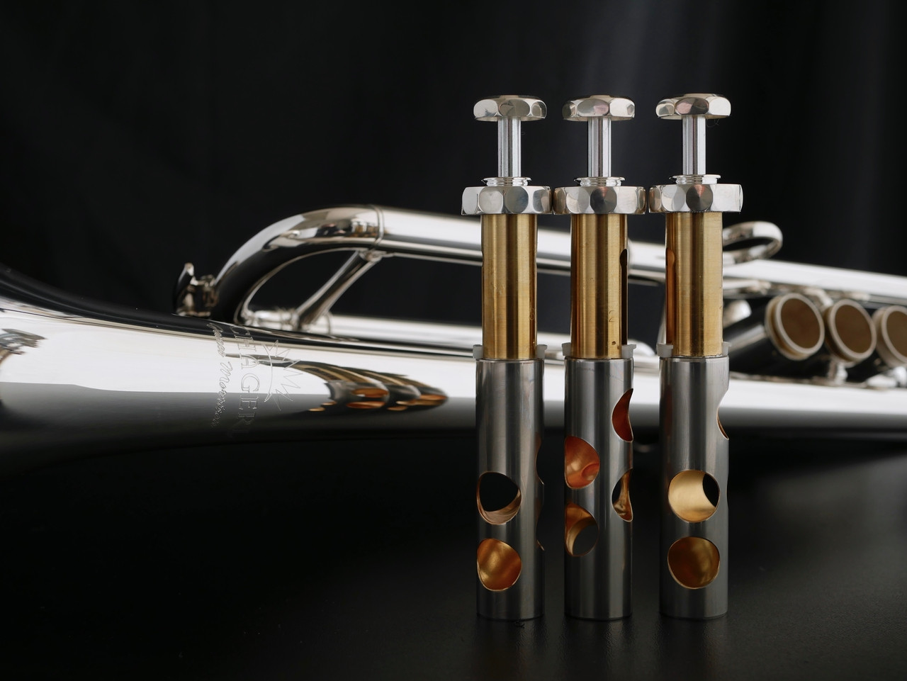 Schagerl James Morrison JM1X-S Bb Trumpet in Silver Plate Schagerl