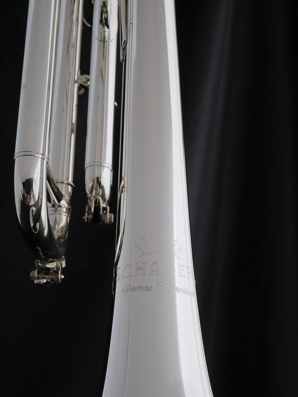 Schagerl James Morrison JM1X-S Bb Trumpet in Silver Plate Schagerl