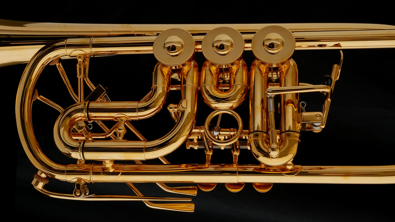 Schagerl C-Trumpet “BERLIN Z“ heavy gold plated buy from
