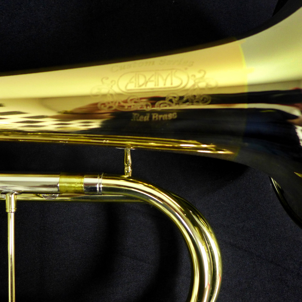 Adams F4 Selected Series Flugelhorn in Clear Lacquer Austin Custom