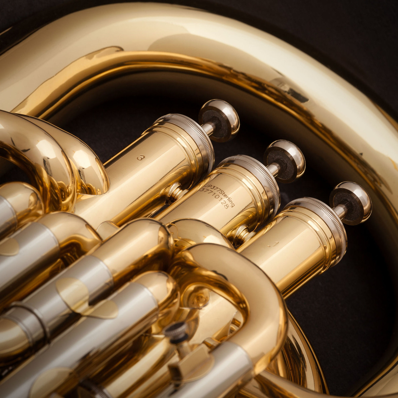 John Packer JP377 Sterling EEb Tuba in Gold Lacquer!